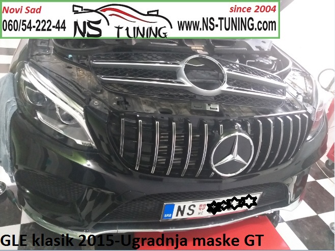 mercedes gle w166 2014 2015 2016 2017 2018 godiste ugradnja maska diamond gt novi sad tuning